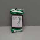 Leg Avenue Women's Nylon Striped Tights (White/Green)