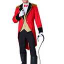 Fun Costumes - Adult Circus Showman Costume Plus Size Ringmaster Costume - XL