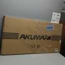 AKUMAX Wood Wall Panels-2 Wood Soundproof Slat Acoustic Panels for Wall and Ceiling-3D Wall Panels High Density Sound Dampening Panels (Black Oak)