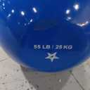 Yes4All Kettlebell, 55 LB Vinyl Coated Cast Iron Strength Training Kettlebells for Home Gym Exercises, Fitness, Full Body Workout Equipment, Push Ups, and Grip Strength