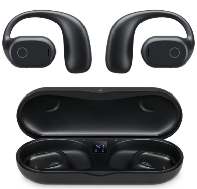 iLive Driver Clear Truly Wireless Open Ear Earbuds in Black