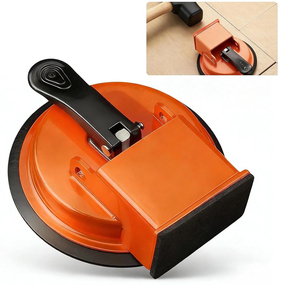 Floor Gap Fixer Tool, Heavy Duty Laminate Floor Suction Cup Repair Tool, Enhanced Vacuum Suction Cup, Adjustable Height Setter Close Unsightly SeamsDurable, Compact, & Efficient Flooring Tools