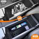 TOPINSTALL 2026 Center Console Tray Compatible with 2025 2026 Toyota Camry (XSE/XLE/SE/LE) Armrest Storage Box Console Organizer for 9th Gen Camry Interior Accessories