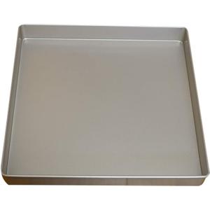 Nonstick Square Baking Pan, 11x11 Inch Carbon Steel Cake Baking Sheet, Cookies Bakeware for Oven Baking Gold