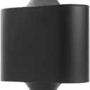 A-KARCK Single Chamber Muffler 2.5" Center Inlet 2.5" Dual Outlet, 13" Overall Length Aluminized Steel Aggressive Sound Race Muffler