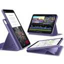 ESR for iPad Air 11 Inch Case M4/M3/M2 (2026/2025/2024), iPad Air 5th/4th Gen Case (2022/2020) 10.9 Inch, Removable Magnetic Cover, Adjustable Portrait/Landscape Stand, 9 Standing Angles, Purple