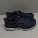 Skechers Mens Track Ezral Hands Free Slip-in (11.5 Wide, Navy/Lime)
