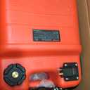 VEVOR Marine Tank, 6.34-Gallon/24-L Portable Tank with 9.8ft Hose, Gauge for Outboard Engine, Yacht, Fishing, Deck Boat, Red