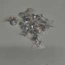 New Star Foodservice 23428 Triton Harp Clip Style, Place Card/Table Number Holder, 1.5 Inch, Silver, Set of 12, 23411