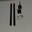 Bathroom Towel Bar, 24 Inch Towel Racks for Bathroom Wall Mounted, Heavy Duty Hand Towel Holder Organizer, Modern Home Decor Towel Rod, Matte Black Single Bar