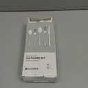 KINGSTONE Silverware Set, 40-Piece Forged Flatware Cutlery Set Premium Stainless Steel, Service for 8, for Home, Wedding, Party,Gift, Mirror Polished and Dishwasher Safe