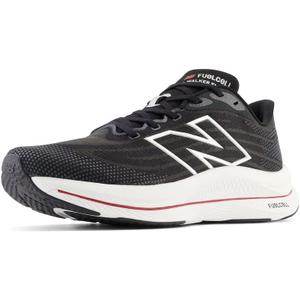 New Balance Men's FuelCell Walker Elite V1 (12 Wide, Black/Team Red/Silver)