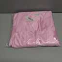 Newrara Adult Shiny Graduation Cap and Gown Tassel Set for High School & Bachelor (48, Pink)