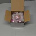 12 Pcs Burgundy Valentines Heart Glass Ornaments Heart Shaped Red Crystal Hanging Ornaments Bulk Mini Crystal Hanging Decorations for Party Valentines Wedding Anniversary Tree Decor