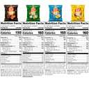 Lay's Potato Chips, 4 Flavor Variety Pack, 1 oz Single Serve Bags, (40 Pack) (EXP 04/08/25)