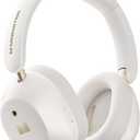 Monster Persona 4th ANC Active Noise Canceling Headphones, Wireless Bluetooth Over-Ear Headphones with 3 EQ Modes, and 70H Playtime, Bluetooth 6.0, Deep Bass, Foldable Comfort Design for Travel, White