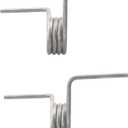 2PCS French Door Spring Replacement DA81 01345B Refrigerator Component Metal RF267FWP Compatible with RF267HERS RF268ABBP RF268ABPN