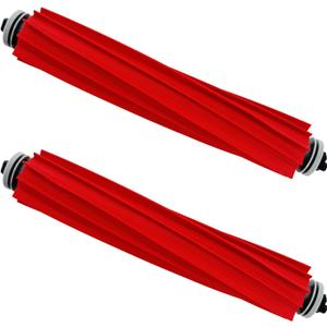 2 Pack Rubber Roller Brushes Replacement for Roborock QV 35A/35S, Q7,Q7+,Q7 Max,Q7 Max+ S7, S7+, S7 MaxV, S7 MaxV Plus, S7 MaxV Ultra, T7S, T7SPlus, Q Revo, Qrevo MaxV, Qrevo S Robot Vacuum