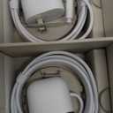 Google Nest Cam Outdoor (Wired, 2nd Gen) - 2 Pack - Security Camera with 2K Video and Gemini, Night Vision, 2-Way Audio - Works with Google Home - 2025 Model - Snow