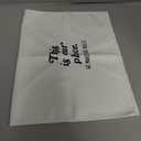 WFSM This Is Our Place We Make The Rules Hand Towels, Preppy Dish Towels, Girly Decor, Funky Decorative for Bathroom, 1624 Inches (White)