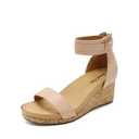 DREAM PAIRS womens Ankle Strap Platform Wedge Sandal Size 6