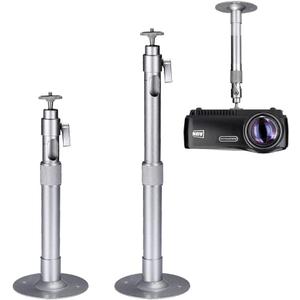 Projector Ceiling Mount, Projector Stand, Universal Extendable Video Projector Wall Mount Bracket with Adjustable Height, 3 Screw Model (Handle)
