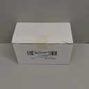 BEYGORM Acrylic Brochure Holder 4 inches with Business Card Holder for 100 Brochures, 2 Pack Clear Display Stand for Magazine, Pamphlet, Booklets, Menu, Journals, Business Card, Trifold