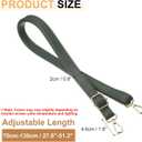 uxcell Leather Purse Strap Replacement Crossbody, 27.6-51.2 Inch Adjustable Bag Strap Purse Straps for Women Crossbody Bags Shoulder Bag Handbag, Dark Green