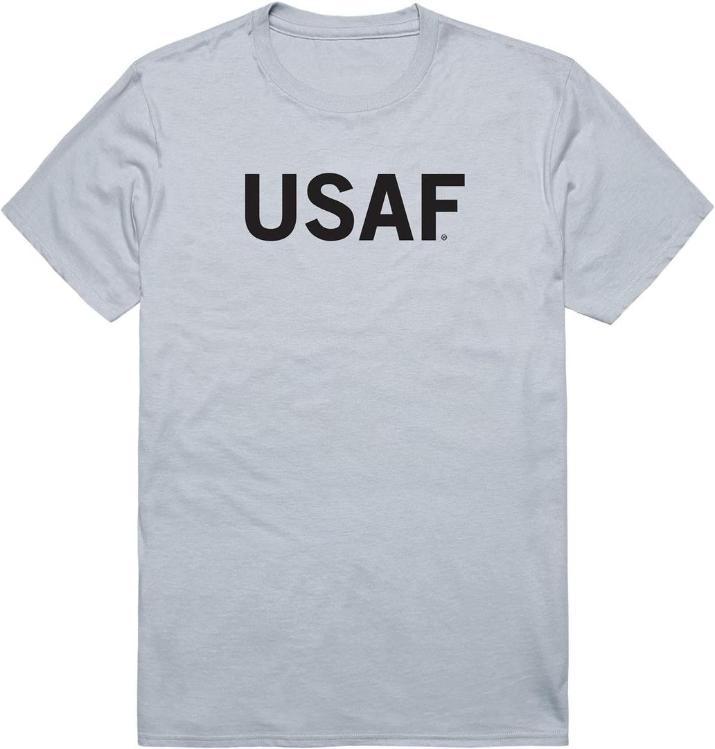 Rapiddominance Basic Licensed Military Tees (Medium, Silver)