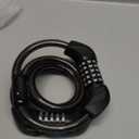 Electric Scooter Lock, Bike Lock with 5-Digit Combination, 12MM Dual Cable Locks, Security 41.3 inch Feet Bicycle Lock Anti Theft for Scooter, Bicycle, E-Bike, Electric Scooter Accessories (Black)