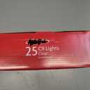 25 C9 lights clear incandescent, 20ft