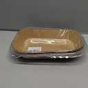 Air Fryer Disposable Paper Liner, 100PCS Food Grade Parchment Liners for Ninja DZ201, Air Fryer Accessories Baking Paper (9 * 6, Natural)