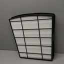 True HEPA Filter Replacement LP-HF550 Filter, Compatible with LivePure Bali Series LP550TH, LP560 Multi-Room Whole House Air Cleaner Purifier, Part Number LP550THP, 1 xHEPA Filter, 4 xCarbon Filte r