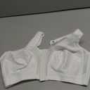 Playtex Women's Plus Size Front-Close Bra with Flex Back, White, 40C