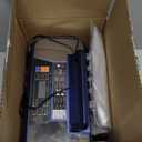 95kpa Vacuum Sealer Machine, Commercial Full Automatic Food Sealer, Vacuum Sealer for Food with Cutter, 10 Pre-cut Bags & Bag Rolls and Accessory Hose, Fully Starter Kits, Blue