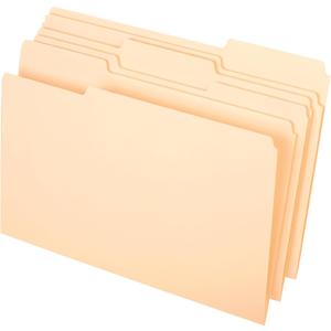 Island File Folder, Manila 1/3 Cut, Legal Size, 100 Count (371 1/3) | Premium manila stock, ideal for office, home, and school filing, compatible with letter/legal hanging folders and file boxes