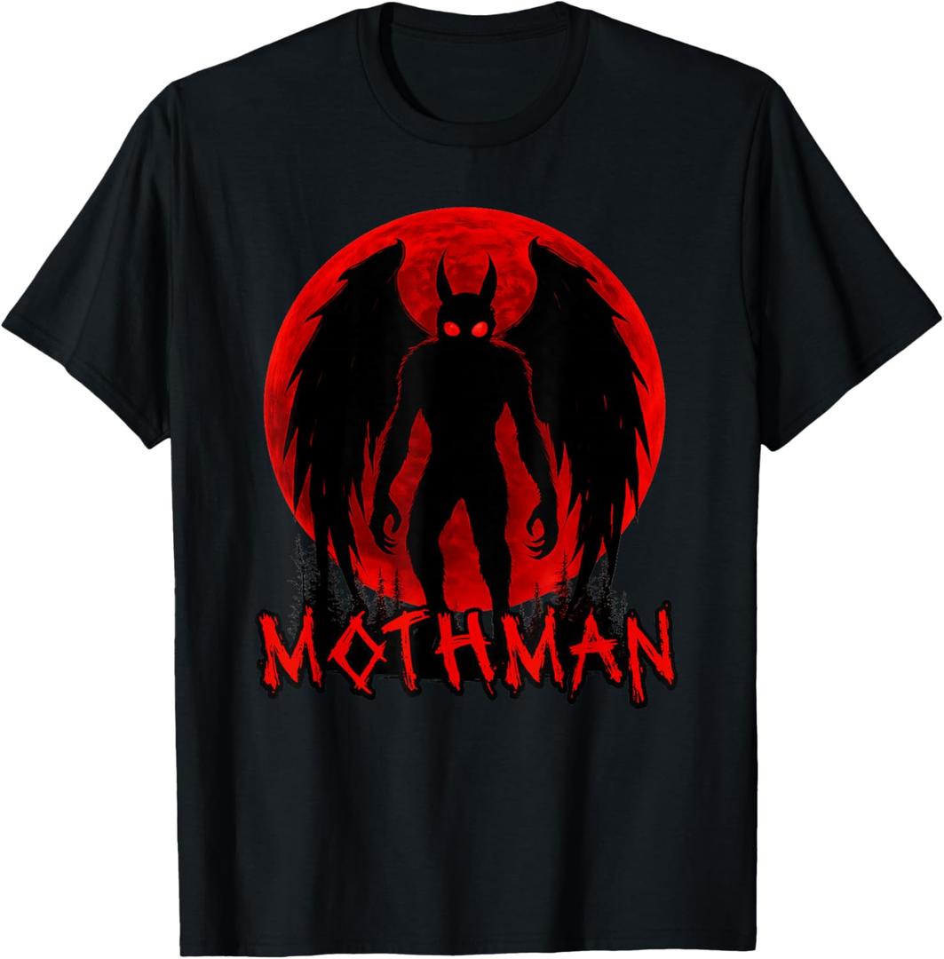 Mothman Cryptid Shirt for Men Women and Kids Mothman T-Shirt M