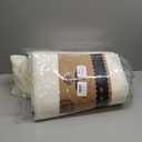 BRILLMAX 6 Pack Ivory Tablecloths for 8 Foot Rectangle Tables 90 x 156 Inch - 8ft Rectangular Bulk Linen Polyester Fabric Washable Cloth Cover for Wedding Reception Banquet Birthday Party