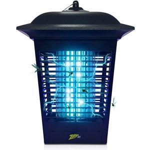 ZAP IT! Electric Bug Zapper Lantern - Indoor and Outdoor Plug-in 360 Degree Mosquito Control, Insect and Fly Killers | UV Light and Electric Shock Mosquito Killer Lamp | Includes Bug Collector
