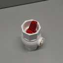 LESSO 2'' PVC Ball Valves, Ball Valve Water Shut Off, 2 inch PVC Ball Valves Slip, Socket SCH40 White