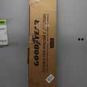 Goodyear Shatterproof Window Deflectors for Toyota Tundra 2007-2021 CrewMax, Tape-on Rain Guards, Window Visors, Vent Deflector Visor, Car Accessories, 4 pcs. - GY008625