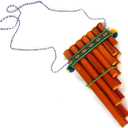 Spirit of Nature - Flute Instrument Pan Flute, Native Instruments Musical Instruments for Adults | Bamboo Flute Wooden Flute, Flauta de Pan Flautas Musicales, 2 Sizes - Small