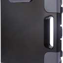 Plastic Storage Clipboard with Handle  Heavy Duty Clipboard, Portable Side-Opening Organizer Case for Letter/Legal Size Paper (14.5x12x1.75)  Office, School, Construction & Outdoor Use