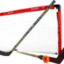 Franklin Sports NHL Goal and 2 Stick Set