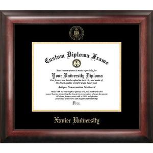 Campus Images Xavier UniversityGold Embossed Diploma Frame