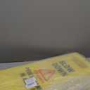 Geetery 4 Pcs Slow Down Floor Sign Two Sided Folding Bright Yellow Warning Signs for Commercial Use