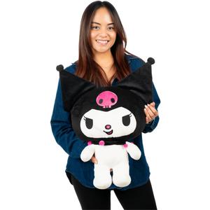 Collectibles Kuromi Bedding Super Soft Cozy Decorative Cuddle Pillow, (Officially Licensed Product) By Franco