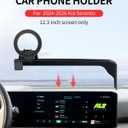 Car Phone Holder for 2024-2026 KIA Sorento Accessories 12.3-Inch Screen Fixed Clip, 360 Rotation Phone Mount Compatible with MagSafe, Cell Phone Holder Does Not Affect Air Vent