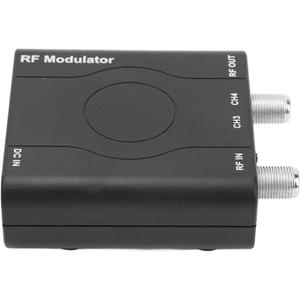 HDMI RF Modulator Adapter, RF Modulator HDMI Coaxial Converter, HDM61 HDMI to RF Modulator, Support NTSC Format Output,1080P PLL Control VHF Working Frequency