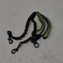 Pet Dreamland Exquisite Double Dog Coupler No Tangle Swivel for Two Medium Dogs. Premium Quality Attachment for Easy Dog Walking. You Will Absolutely Love This Amazing Gear (Black & Green)